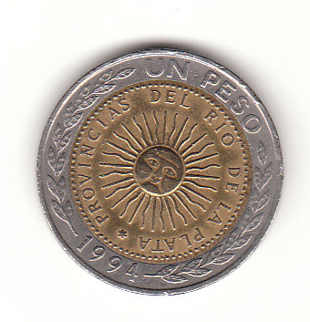  1 Peso Argentinien 1994 (H010)   