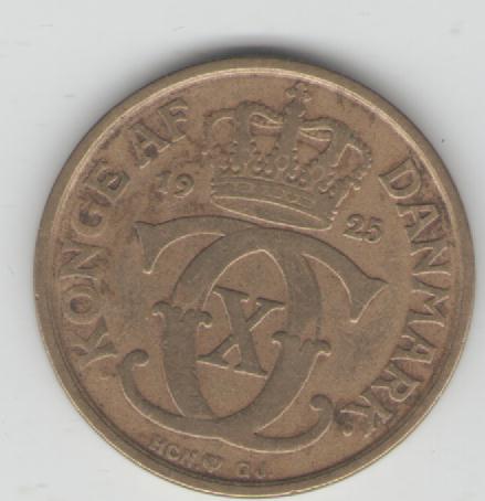  1 Krone Dänemark 1925(k266)   