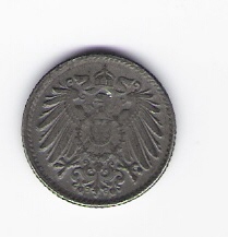 D.Reich Mzz,G 5 Pfennig Fe 1920 siehe Bild