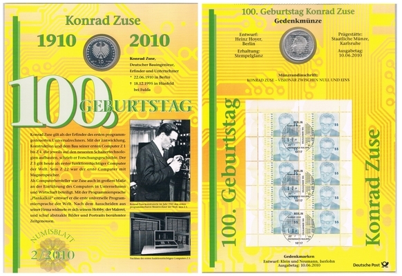  Deutschland  10 Euro (Gedenkmünze) 2010  FM-Frankfurt  Feingewicht: 16,65g  Silber stempelglanz   