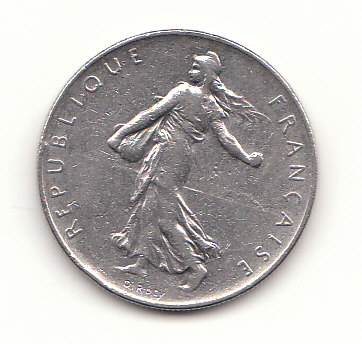  1 Francs Frankreich 1973 (H076)   
