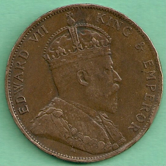  Jersey 1/12 Silling 1909 Edward VII   