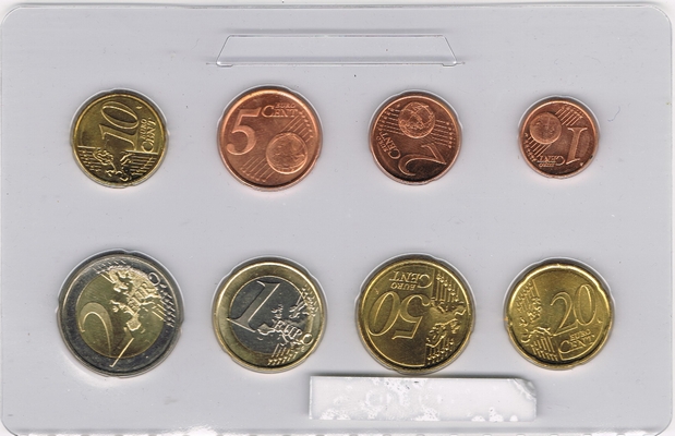  Zypern  Euro-Kursmünzensatz 2008  FM-Frankfurt   