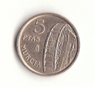  5 Pesetas Spanien 1999 (H112)   