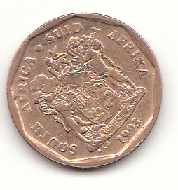  20 Cent Süd- Afrika 1993 (H141)   