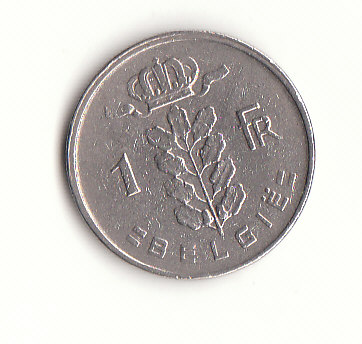  1 Franc Belgie 1957 ( G115 )   