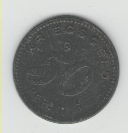  50 Pfennig Barmen 1917(k311)   
