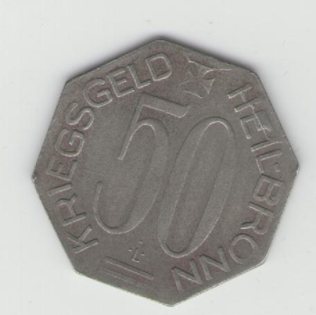  50 Pfennig Heilbronn 1918(k318)   