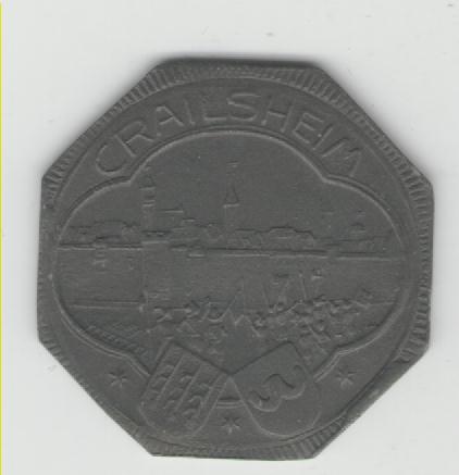 50 Pfennig Crailsheim 1920(k349)   