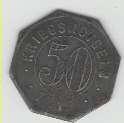  50 Pfennig Crailsheim 1920(k351)   