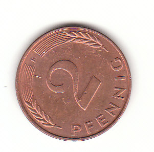  2 Pfennig 1984 F (H283)   