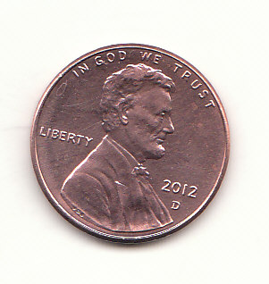  1 Cent USA 2012  Mz.  D  (H289)   
