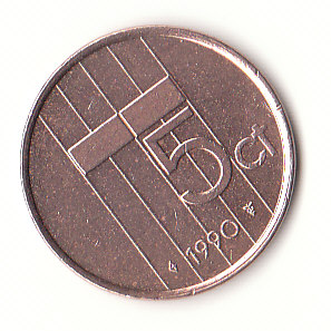  5 cent Niederlanden 1990 (H360)   