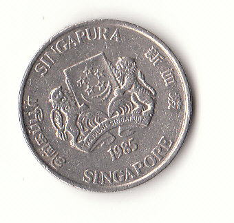  20 Cent Singapore 1985 (H361)   