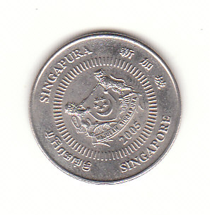  10 Cent Singapore 2005 (H366)   