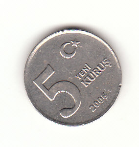  5 Kurus Türkei 2006 (H377)   