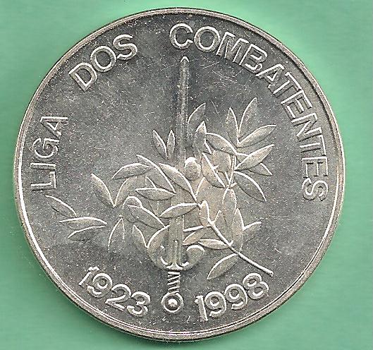  Portugal - 1000 Escudos 1998 Silber   