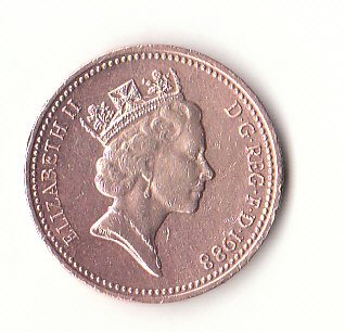  Großbritannien 1 Penny 1988 (F628)   