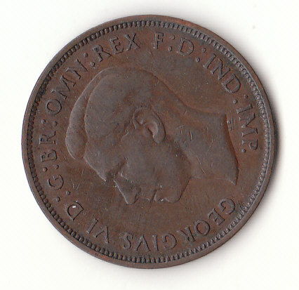  Großbritannien 1 Penny 1937 (H414)   
