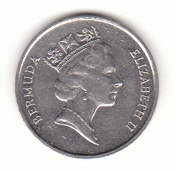  25 Cent Bermuda 1988 (H435)   