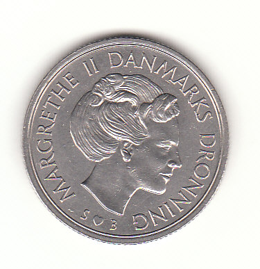 1 Krone Dänemark 1976 (H442)   