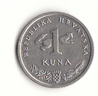  1 Kuna Kroatien 1993 (H447)   