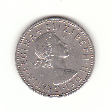  1 Shilling  Großbritannien 1957 (H492)   