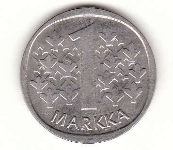  1 Markka Finnland 1988 (H495)   