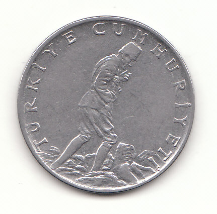  2  1/2 Lira Türkei 1972 (H498)   