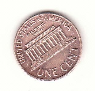  1 Cent USA 1969 ohne Münzzeichen  (H542)   