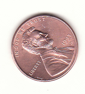  1 Cent USA 1993  Münzzeichen  D   (H570)   