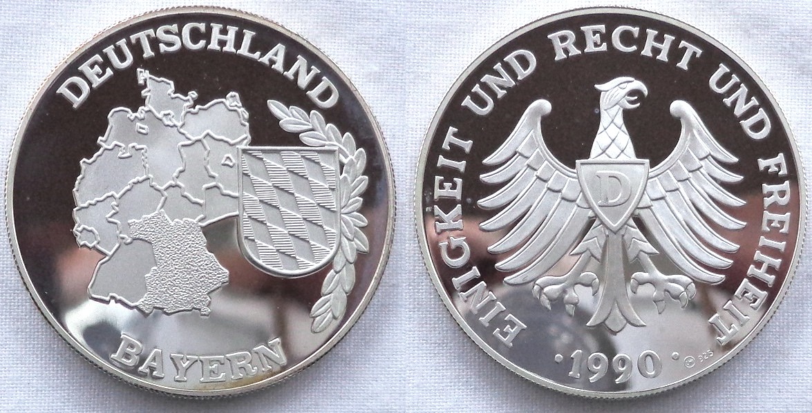 Feinsilber Edition Einigkeit Und Recht Und Freiheit www.muenzauktion.info