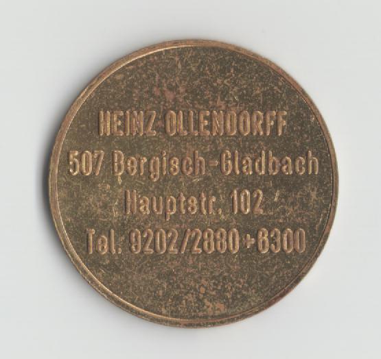  Medaille auf die IOS Krummacher Menden(k383)   