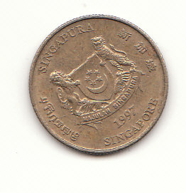  5 Cent Singapore 1997 (H706)   