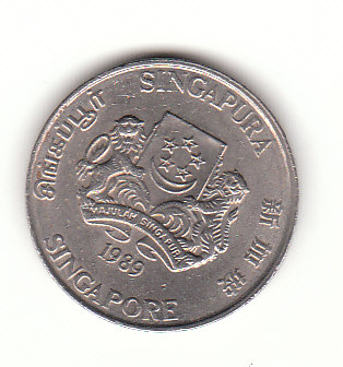 20 Cent Singapore 1989 (H742)   
