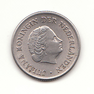  25 Cent Niederlande 1957 (H777)   