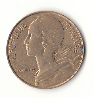  20 Centimes Frankreich 1986 (H616)   