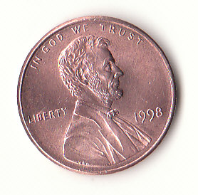  1 Cent USA 1998 ohne Mz.   (H809)   