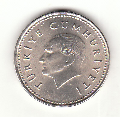  2500 Lira Türkei 1992 (H906)   