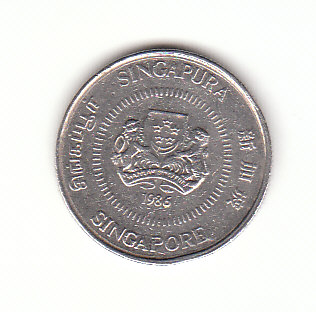  10 Cent Singapore 1986 (H918)   