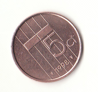  5 cent Niederlanden 1998 (H946)   