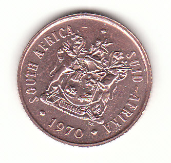  2 Cent Süd- Afrika 1970 (H963)   