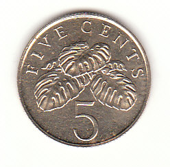  5 Cent Singapore 1995 (H964)   