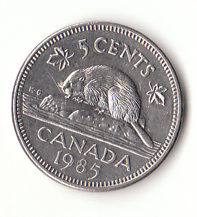  5 Cent Canada 1985 (B023)   