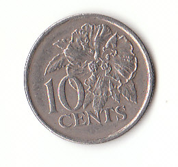  10 Cent Trinidad und Tobago 1990 (B032)   