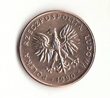  Polen 10 Zlotych 1990 (H219)   