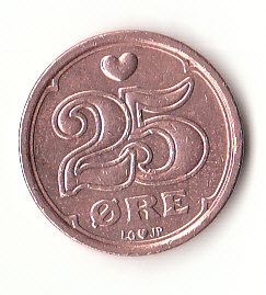 25 Ore Dänemark 1990 ( H529)   
