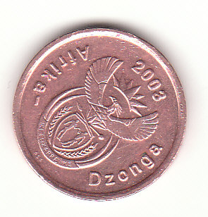  5 cent Süd afrika 2003 (G627)   