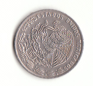  20 Centavos Mexiko 1975 (B074)   