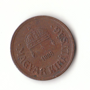  2 Filler Ungarn 1928 (B114)   